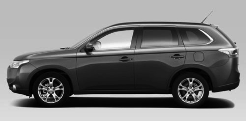 Artfex lastegitter til Mitsubishi Outlander