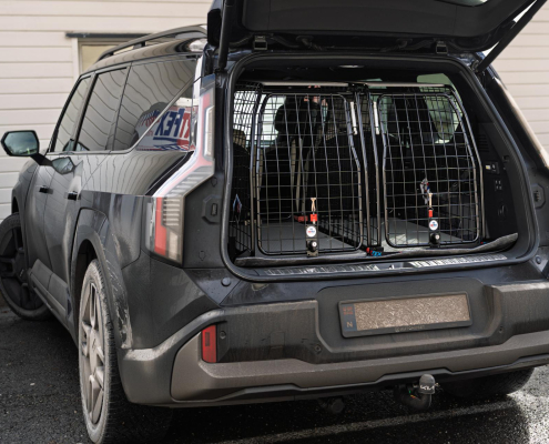 2 stk Artfex Medium Hundebur i en KIA EV9
