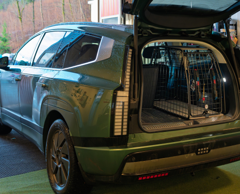 Artfex Medium Hundebur i Hyundai Ioniq9