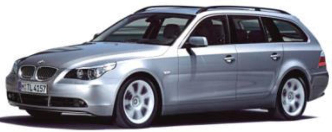 Sikkerhetsgitter til BMW 5-serie Touring 2002-2010