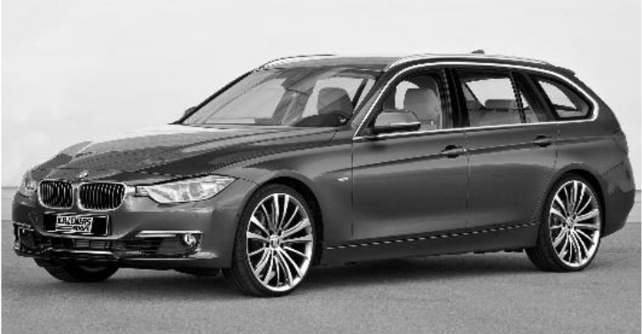 Artfex Lastegitter til BMW 3-serie