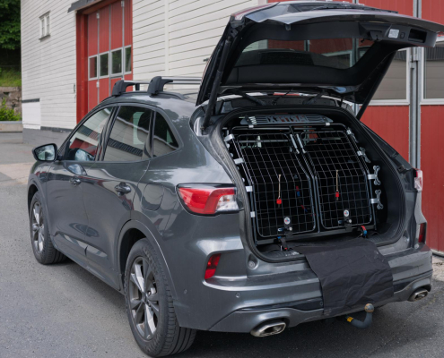 Artfex Hundegrind M2 dobbeltdør i Ford Kuga