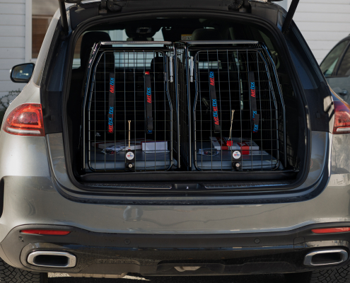 2 stk Artfex Medium hundebur i Mercedes GLE 350de