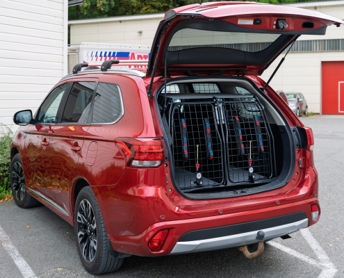 Artfex Dobbelt bur i Mitsubishi Outlander
