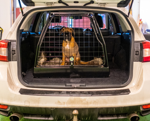 Artfex Medium m/sideåpning i Subaru Levorg