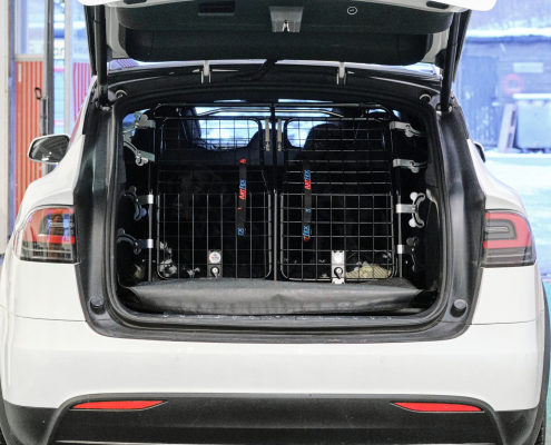 Artfex Hundegrind i Tesla X